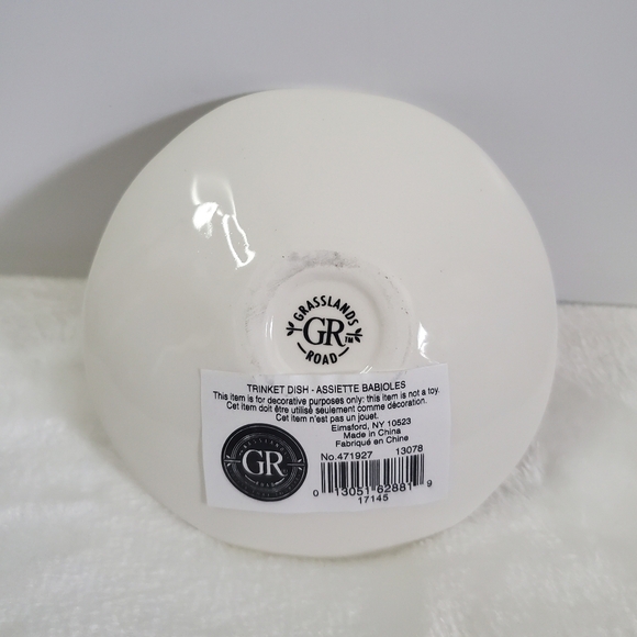 Grasslands Road She Sparkles She Shines Aunt Ceramic Gold Trinket Dish NIB - Picture 7 of 8